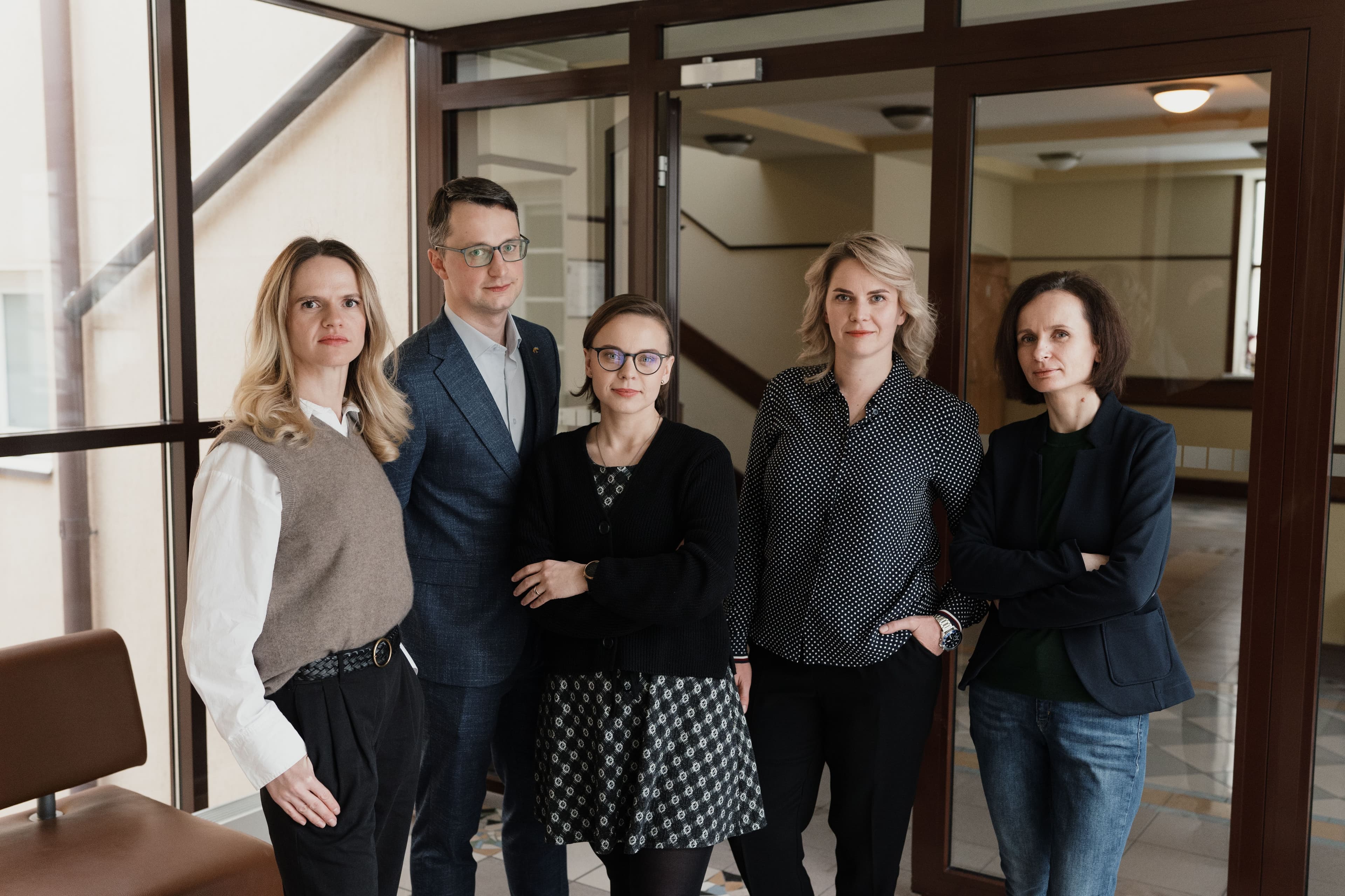 Iš kairės: Justė Margevičienė, doc. Arūnas Žiedelis, prof. Jurgita Lauzauskatė-Zabielskė, doc. Ieva Urbanavičiūtė