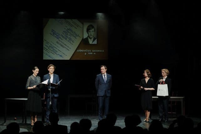 Atminties diplomų teikimo ceremonija Vilniaus universitete. VU nuotr.