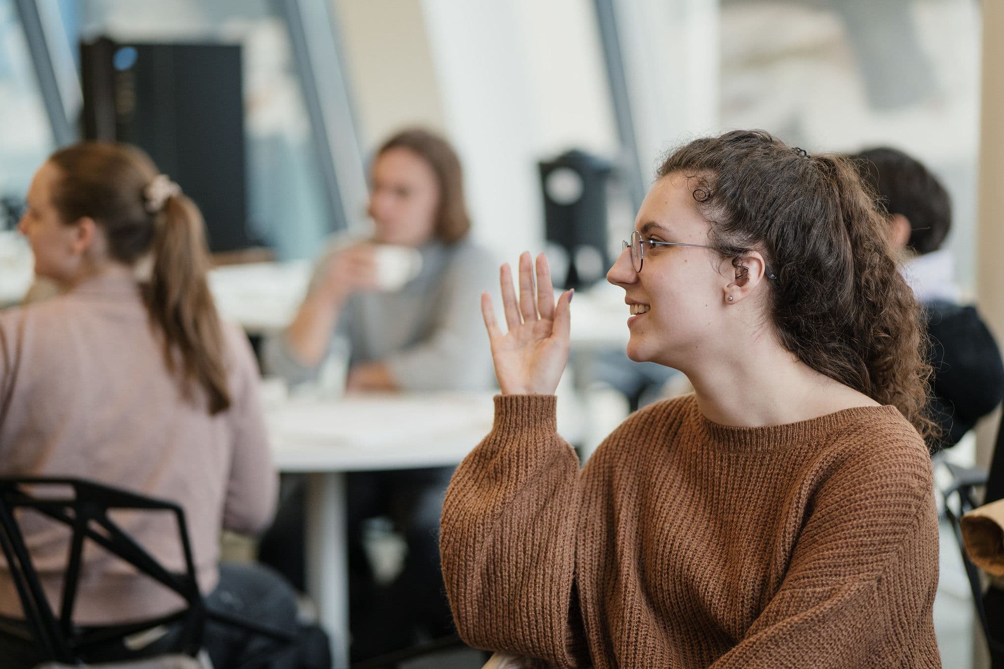 Vilniaus universiteto studentė