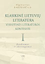 Klasikine lt literatura kontekste