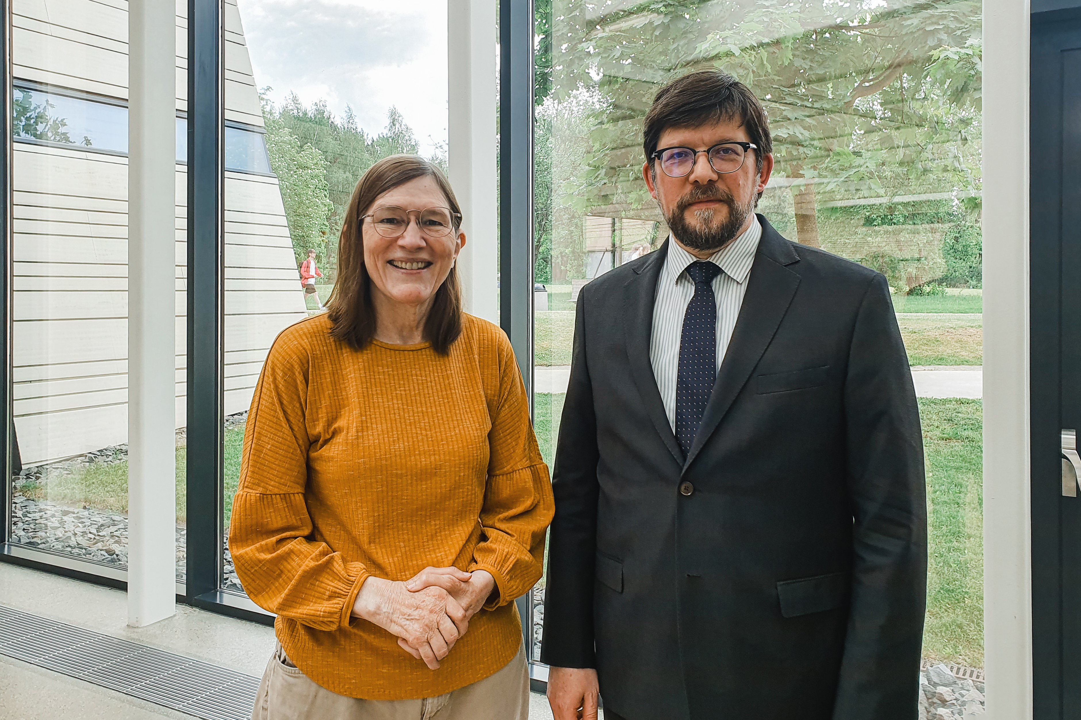 Dr. Barbara Oakley and Dr. Valdas Jaskūnas