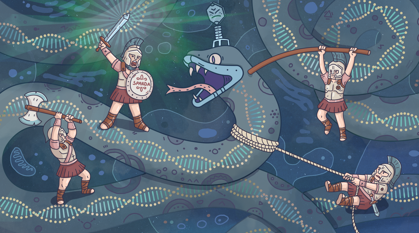 Illustration bu Justinas Griciūnas Justinas Griuciunas ilustration