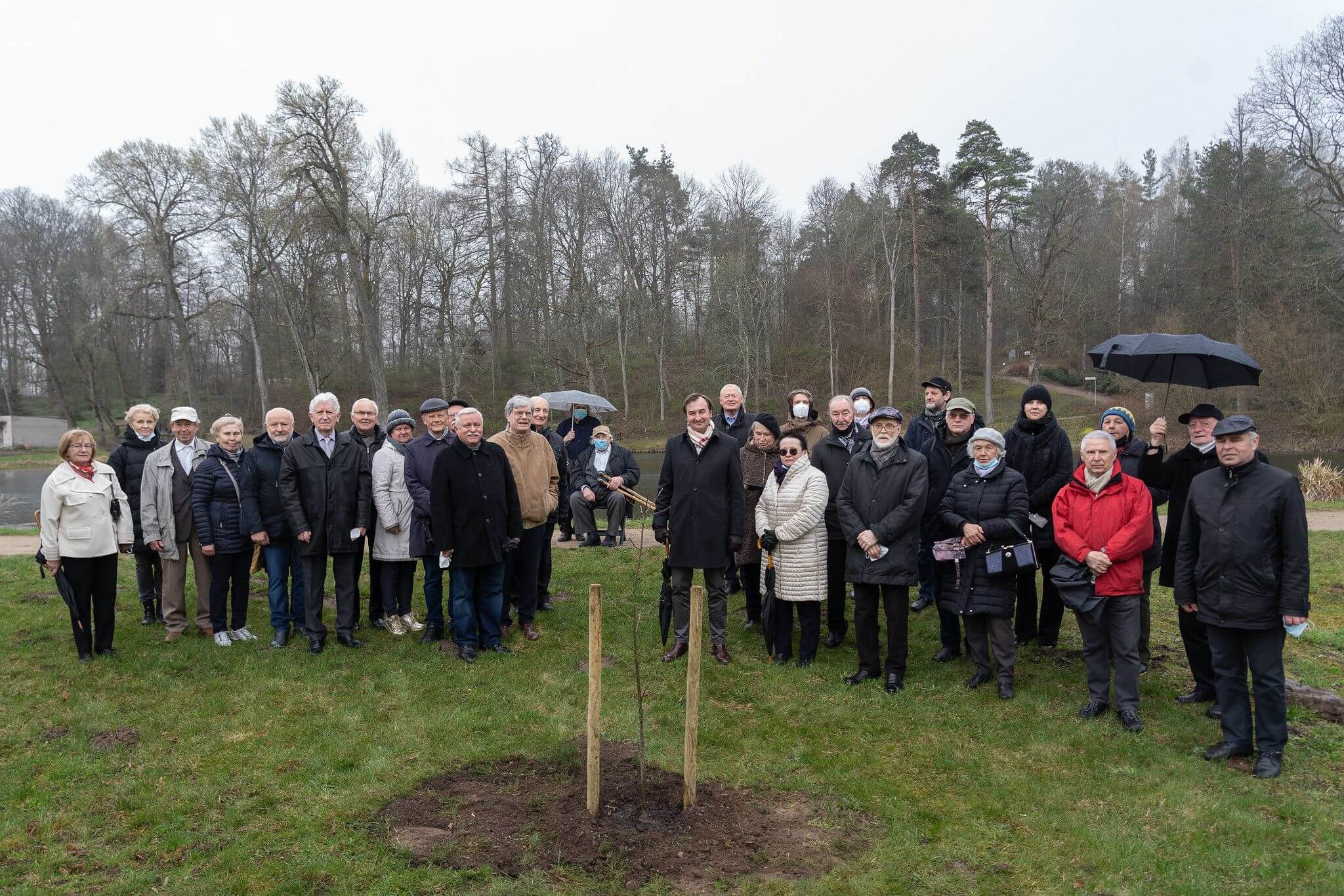 Ceremonijos dalyviai