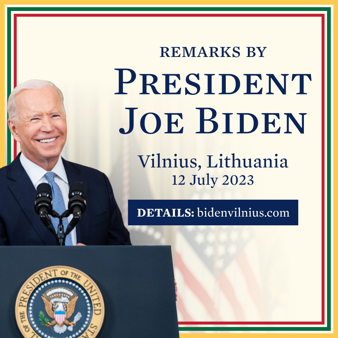 Social Graphic POTUS Vilnius Lithuania 1080x1080 230712 v2