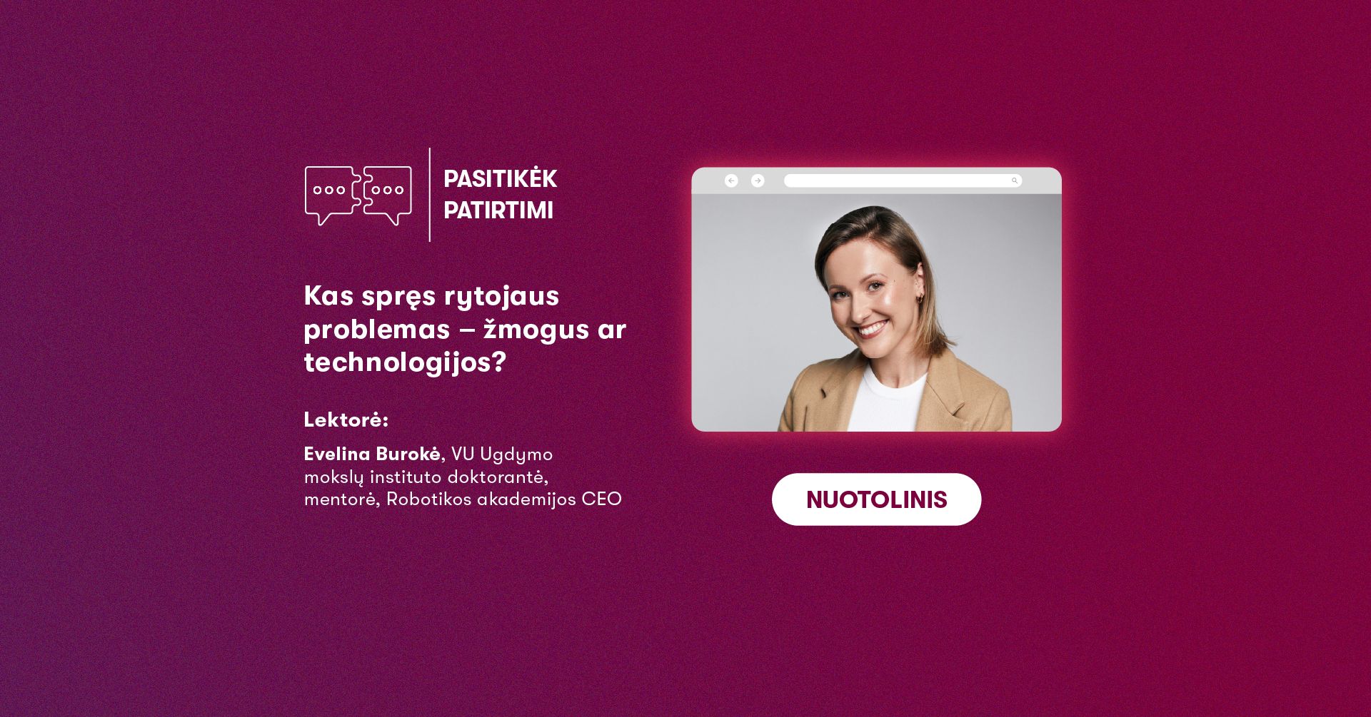 SPKS Pasitikėk patirtimi Evelina Burokė FB event cover 1920x1005 2